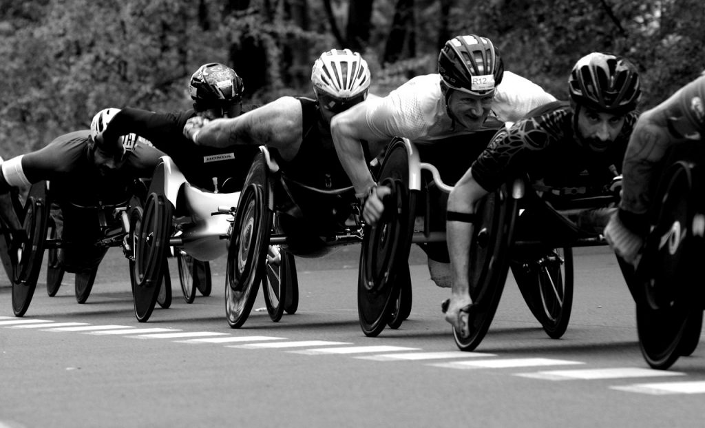 Maratón en silla de ruedas