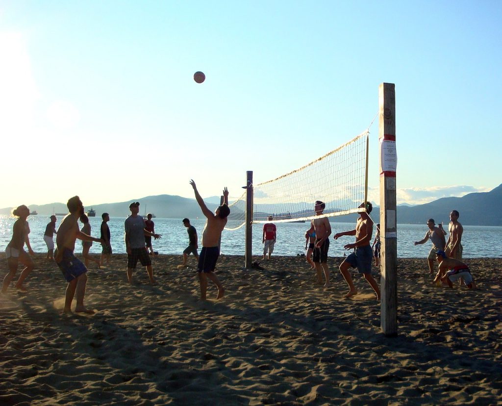 Voleibol en la playa